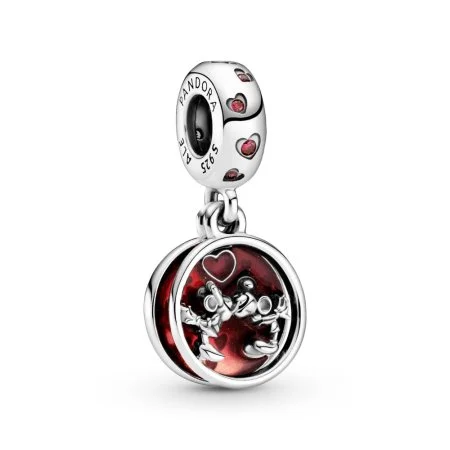Disney Mickey Mouse Minnie Mouse Love and Kisses Dangle Charm