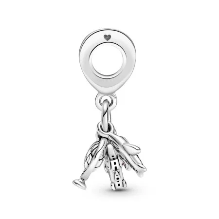 Airline Charm I Love To Travel Pandora Charm Airplane, Globe