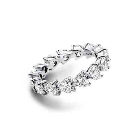 Eternity Rings Pandora Thick Band Ring Pandora Double Sparkle And