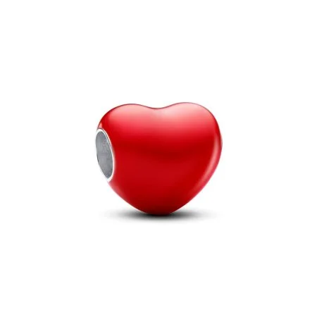 Pandora solid heart charm sales