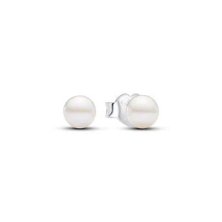 Treated Freshwater Cultured Pearl 4.5mm Stud Earrings Official Pandora Malta