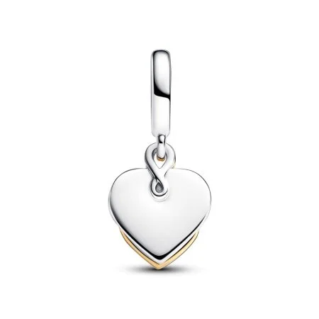 Lab grown Diamond Engravable Mum Double Dangle Charm Official Pandora Malta