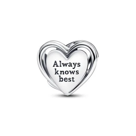 Openwork Mum Heart Charm Official Pandora Malta