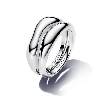 Pandora silver stacking rings deals