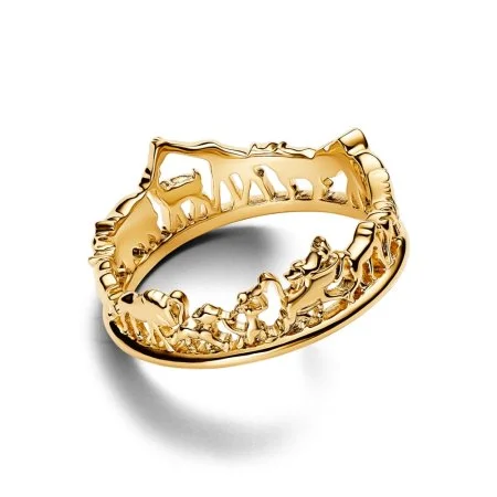 Lion king engagement ring top