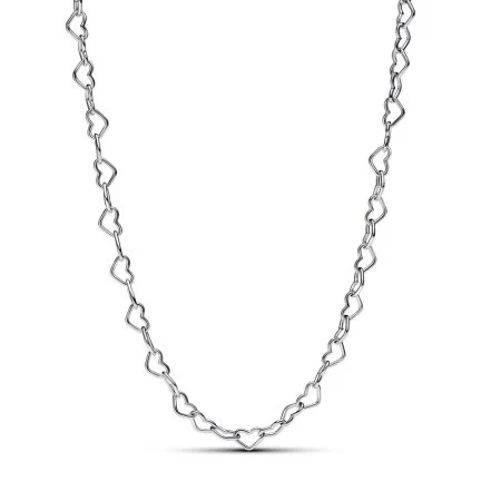 Linked Hearts Collier Necklace | Official Pandora™ Malta