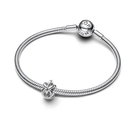 Infinity knot sterling silver charm Official Pandora™ Malta